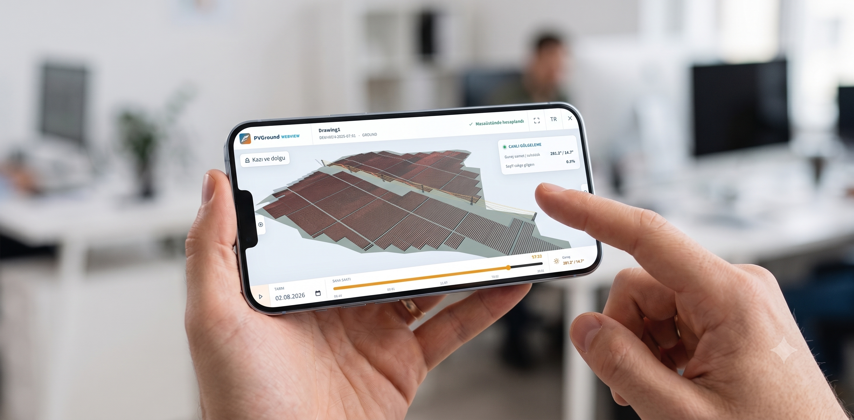 Telefonda açılmış WebView projesi